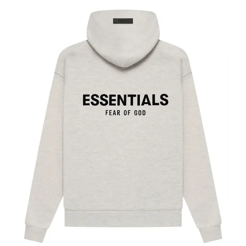 Light Oatmeal Essentials Hoodie