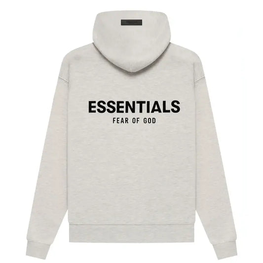 Light Oatmeal Essentials Hoodie