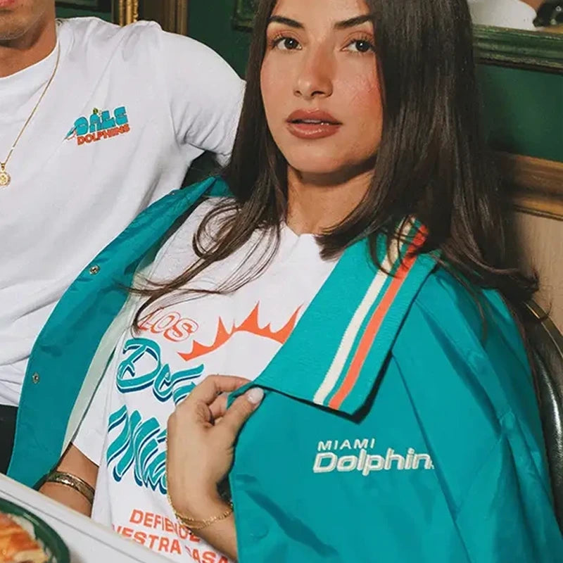 Los Delfines de Miami Teal Jacket