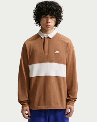 Nike Sportswear Club Men's Long-Sleeve Rugby Top