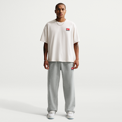 Nike Solo Swoosh Men's Fleece Open-Hem Pants