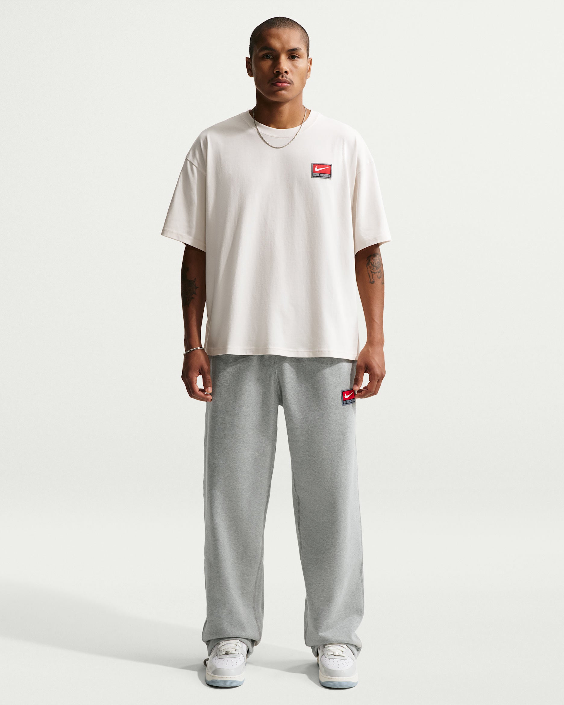 Nike Solo Swoosh Men's Fleece Open-Hem Pants
