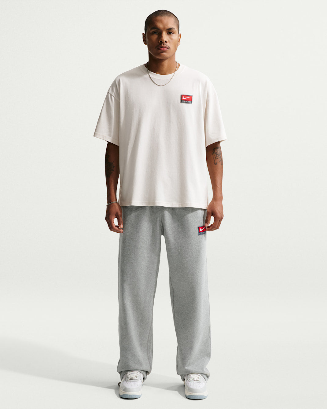 Nike Solo Swoosh Men's Fleece Open-Hem Pants