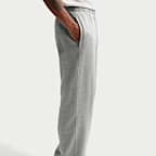 Nike Solo Swoosh Men's Fleece Open-Hem Pants