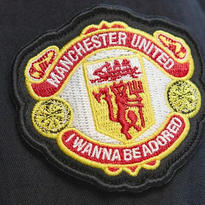 Manchester United x adidas Stone Roses Black Jacket