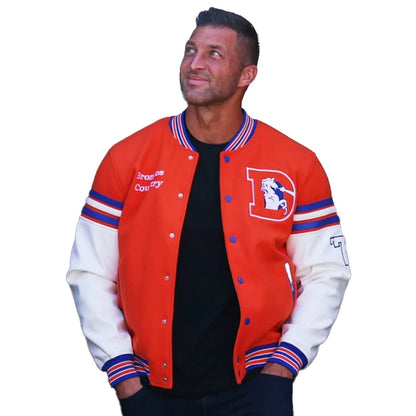Tim Tebow 2026 Denver Broncos Varsity Jacket