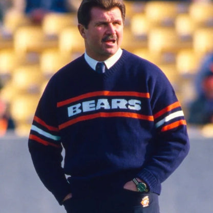 Mike Ditka Chicago Bears Sweater Vest