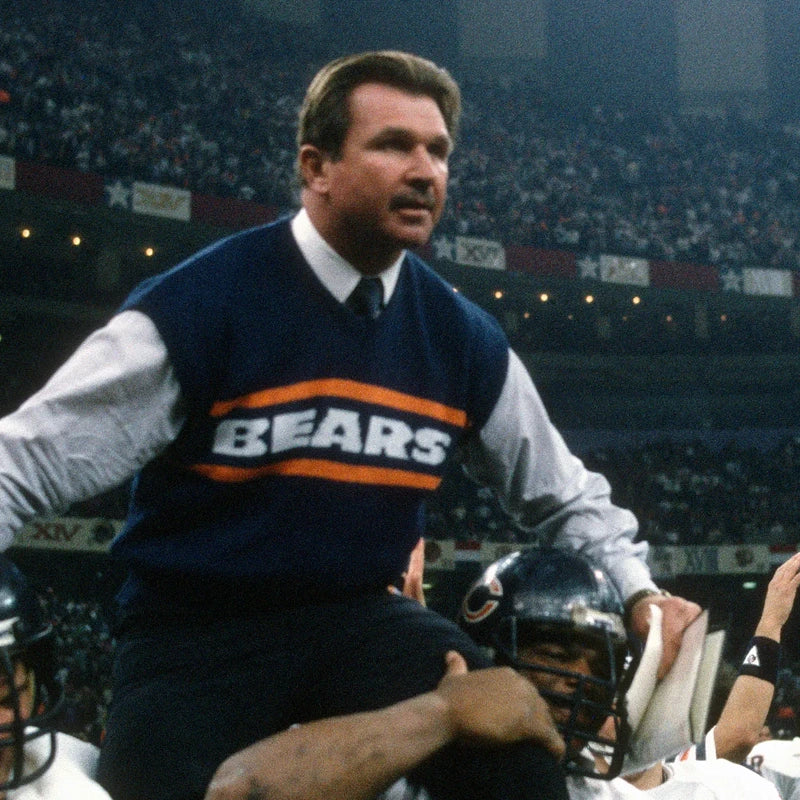 Mike Ditka Chicago Bears Sweater Vest