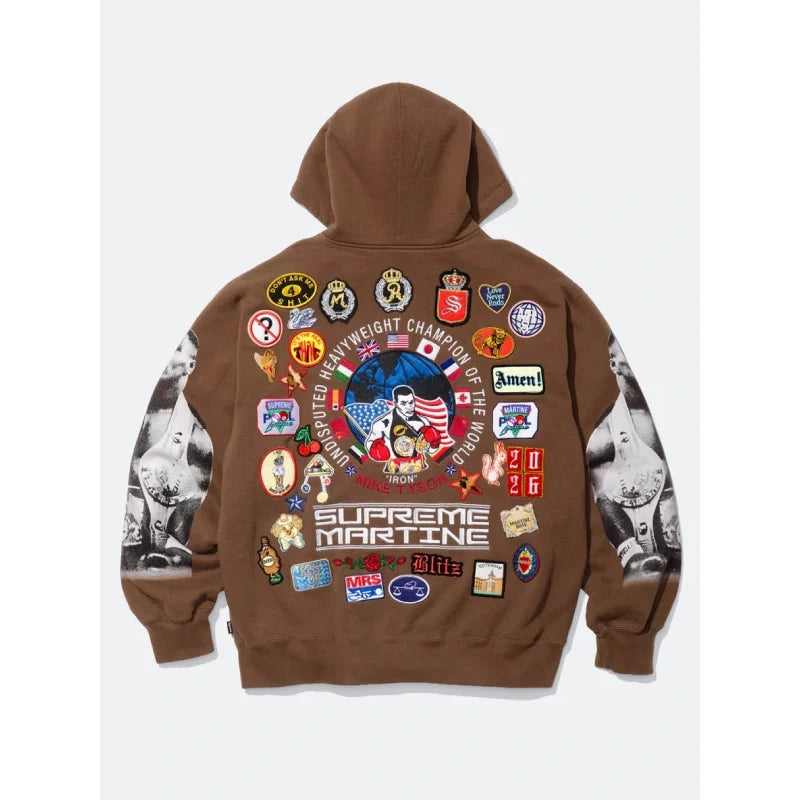 Mike Tyson Supreme x Martine Rose Zip-Up Hoodie
