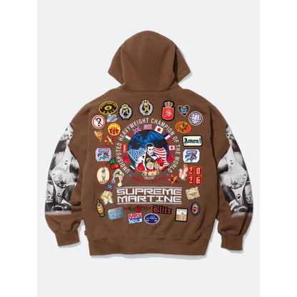 Mike Tyson Supreme x Martine Rose Zip-Up Hoodie