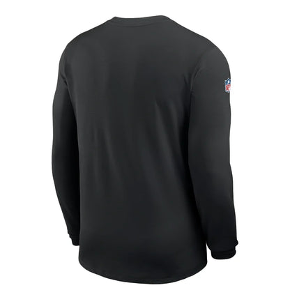 Minnesota Vikings 2026 Sideline Coach Long-Sleeve T-Shirt