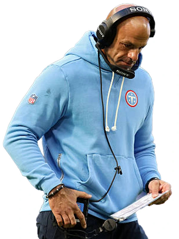 2026 Robert Saleh Tennessee Titans Sideline Hoodie