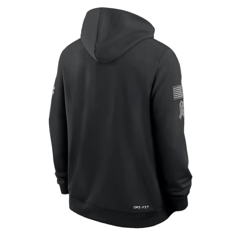 New England Patriots 2026 Salute to Service Sideline Hoodie