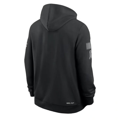 New England Patriots 2026 Salute to Service Sideline Hoodie