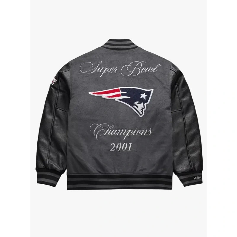 New England Patriots Legacy Made Varsity Jacket