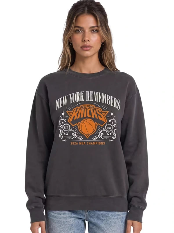 New York Knicks 2026 NBA Finals Champions Sweatshirt