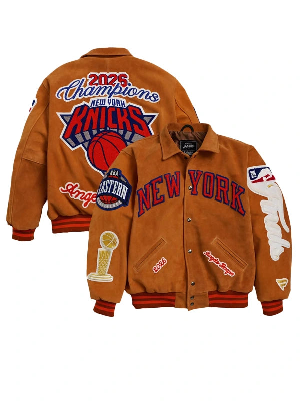 New York Knicks Fanatics 2026 NBA Finals Champions Jacket