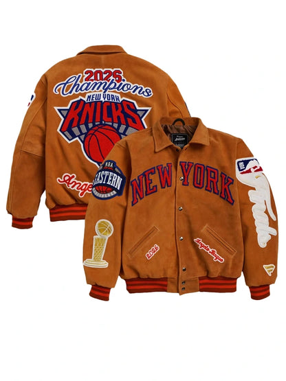 New York Knicks Fanatics 2026 NBA Finals Champions Jacket