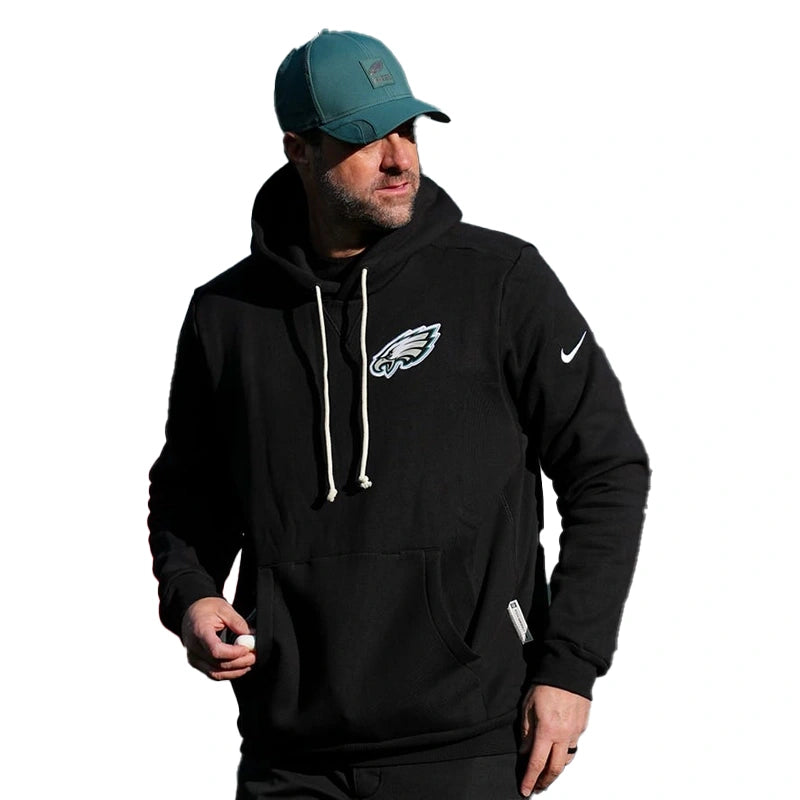 Nick Sirianni 2026 Philadelphia Eagles Logo Sideline Hoodie