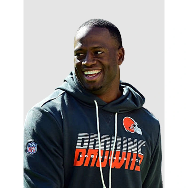 Nick Chubb 2026 Browns Sideline Hoodie