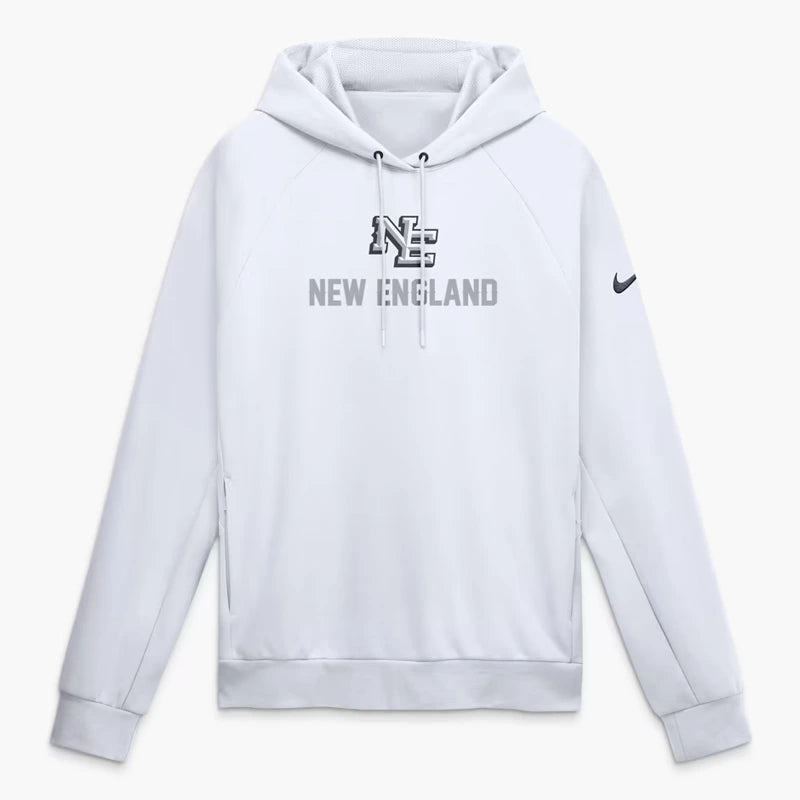 Men's Nike White New England Patriots Rivalries Hoodie