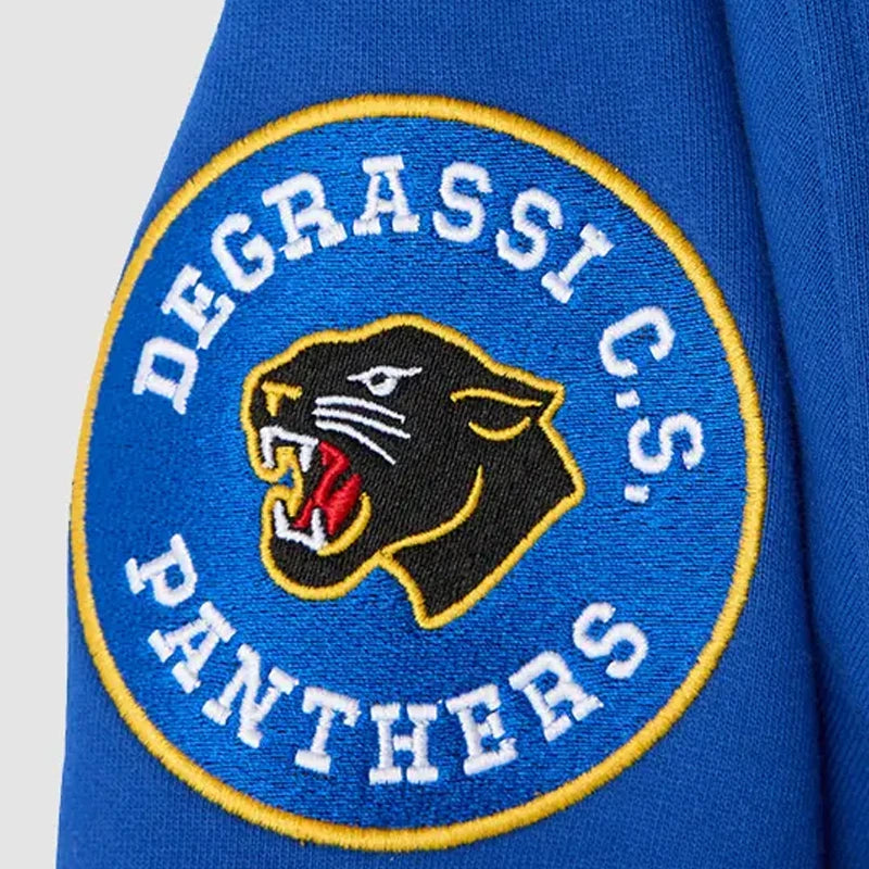 OVO x Degrassi Panthers Fleece Varsity Jacket