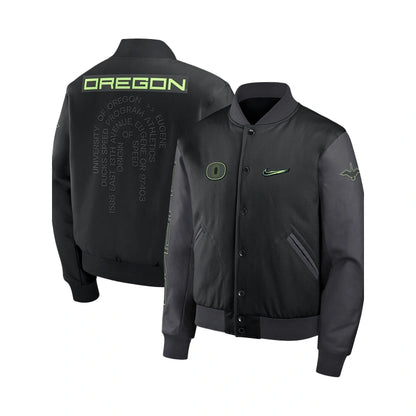 Oregon Ducks 2026 Origin of Speed Varsity Jacket