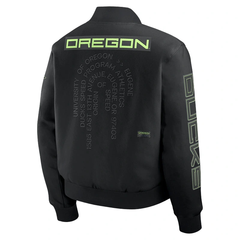 Oregon Ducks 2026 Origin of Speed Varsity Jacket