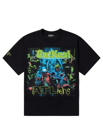 Outkast x Falcons 30th Anniversary ATLiens Album Cover T-shirt