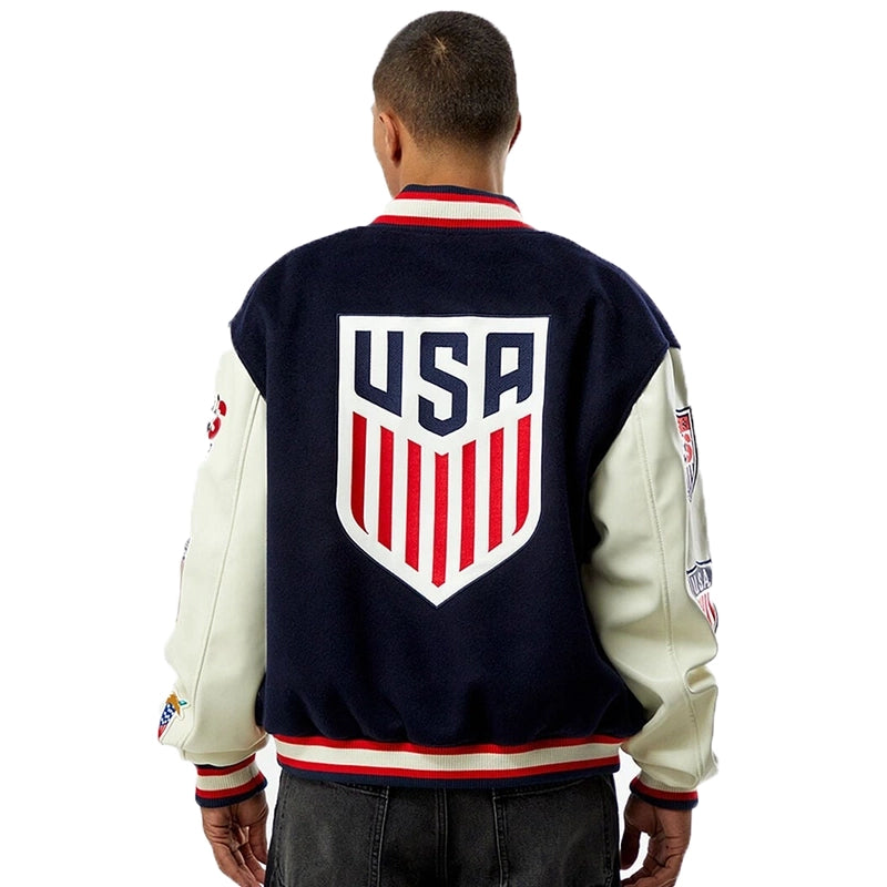Pacsun U.S. Soccer x Jeff Hamilton Varsity Jacket
