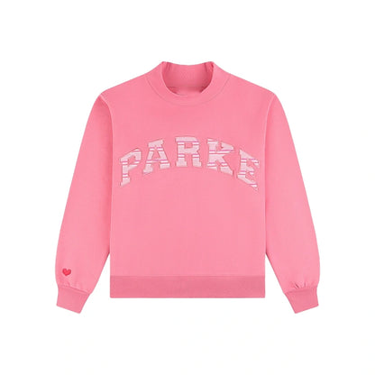 Parke x Pink Aid 2026 Varsity Mockneck Sweatshirt