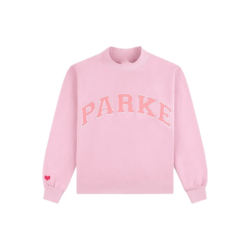 Parke x Pink Aid 2026 Varsity Mockneck Sweatshirt