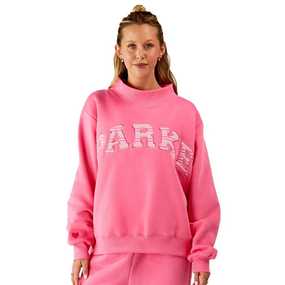 Parke x Pink Aid 2026 Varsity Mockneck Sweatshirt