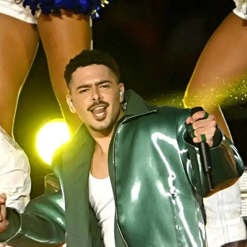 Pedro Sampaio Half Time Show Green Jacket
