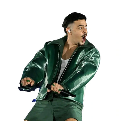 Pedro Sampaio Half Time Show Green Jacket