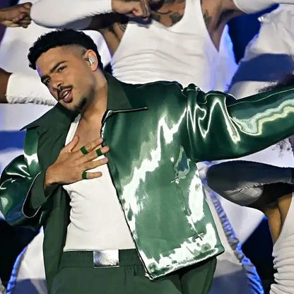 Pedro Sampaio Half Time Show Green Jacket
