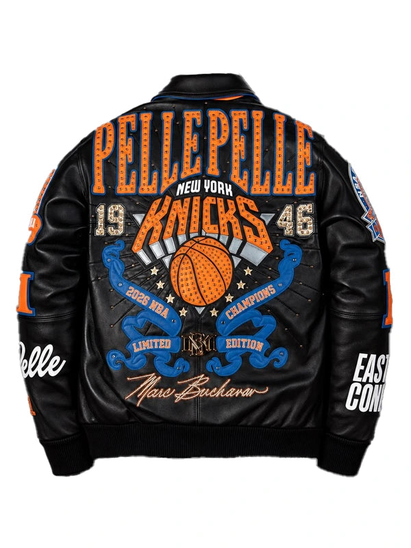 Pelle Pelle x FISLL For The City Of Knicks Jacket