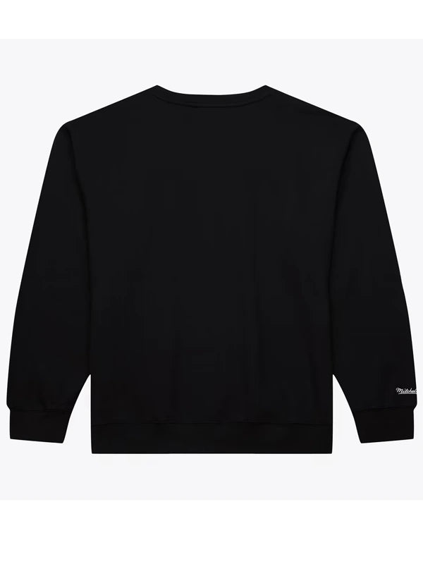 Philadelphia 76ers Black Vintage Pullover Sweartshirt