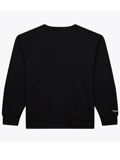 Philadelphia 76ers Black Vintage Pullover Sweartshirt