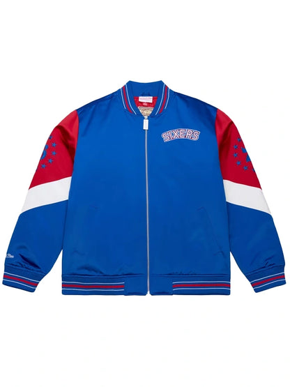 Philadelphia 76ers Royal Hardwood Classics Jacket