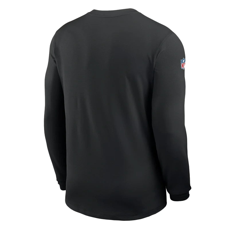 Philadelphia Eagles 2026 Sideline Coach Long-Sleeve T-Shirt