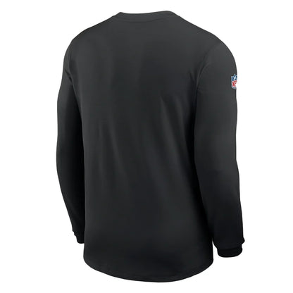 Philadelphia Eagles 2026 Sideline Coach Long-Sleeve T-Shirt