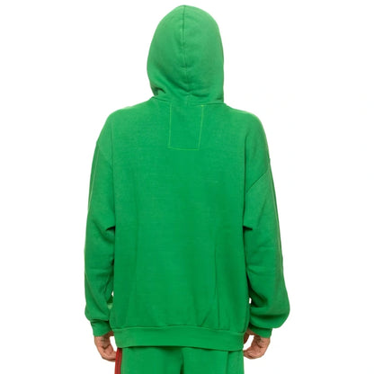 Philadelphia Eagles Aviator Nation Kelly Green Relaxed Tri-Blend Hoodie