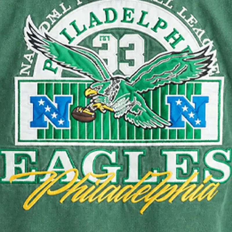 Philadelphia Eagles Hooded Bomber Jacket