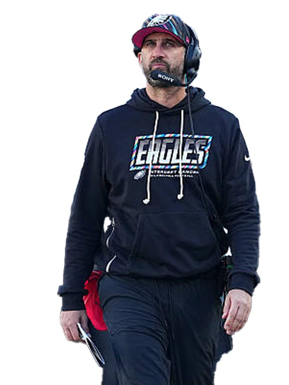 2026 Philadelphia Eagles Nick Sirianni Crucial Catch Hoodie
