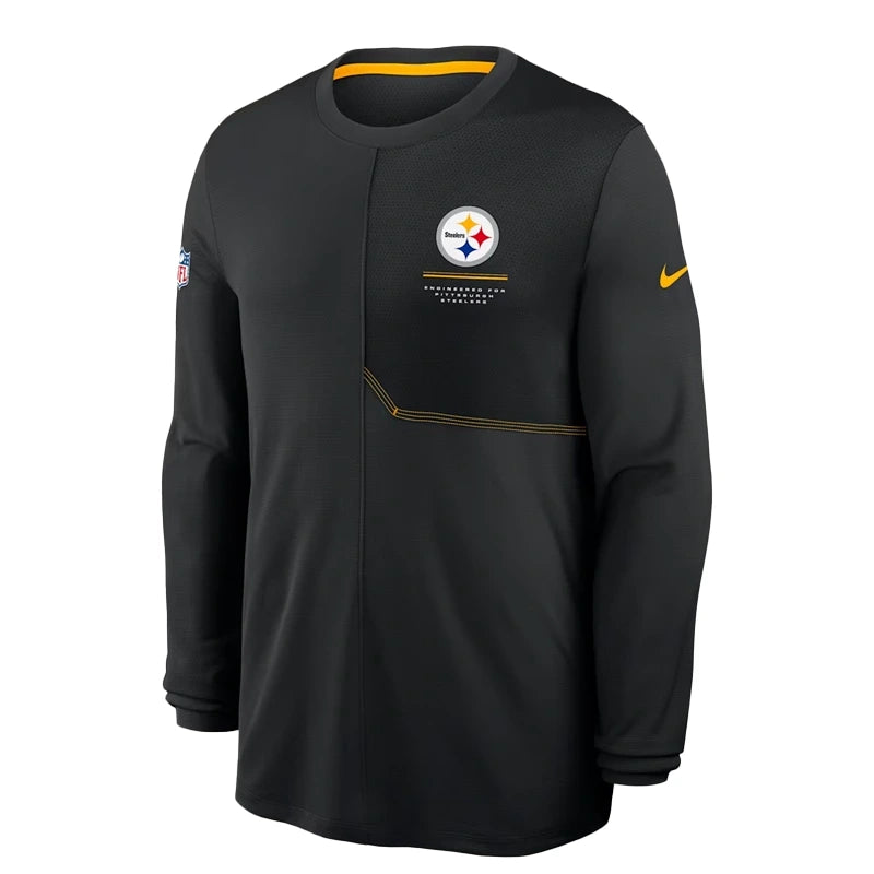 Pittsburgh Steelers 2026 Sideline Coach Long-Sleeve T-Shirt