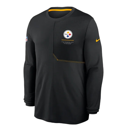 Pittsburgh Steelers 2026 Sideline Coach Long-Sleeve T-Shirt