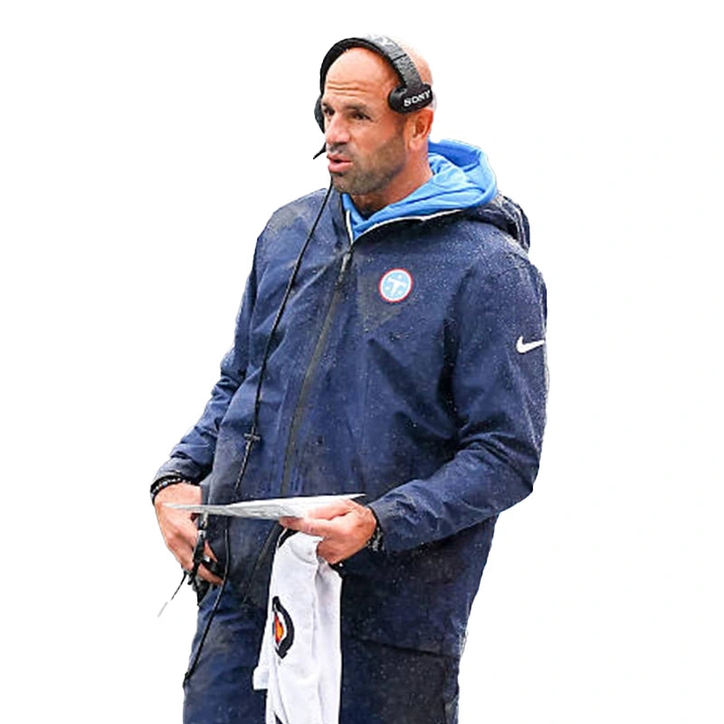 Robert Saleh 2026 Tennessee Titans Jacket