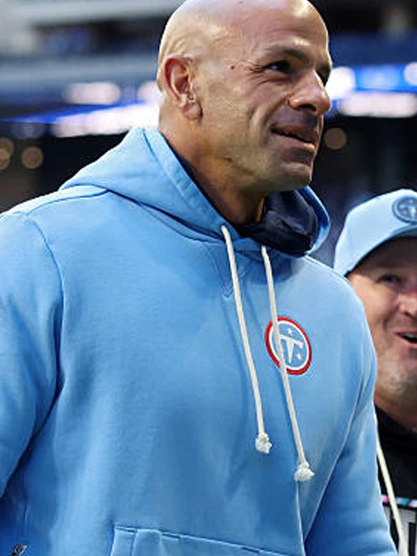 2026 Robert Saleh Tennessee Titans Sideline Hoodie