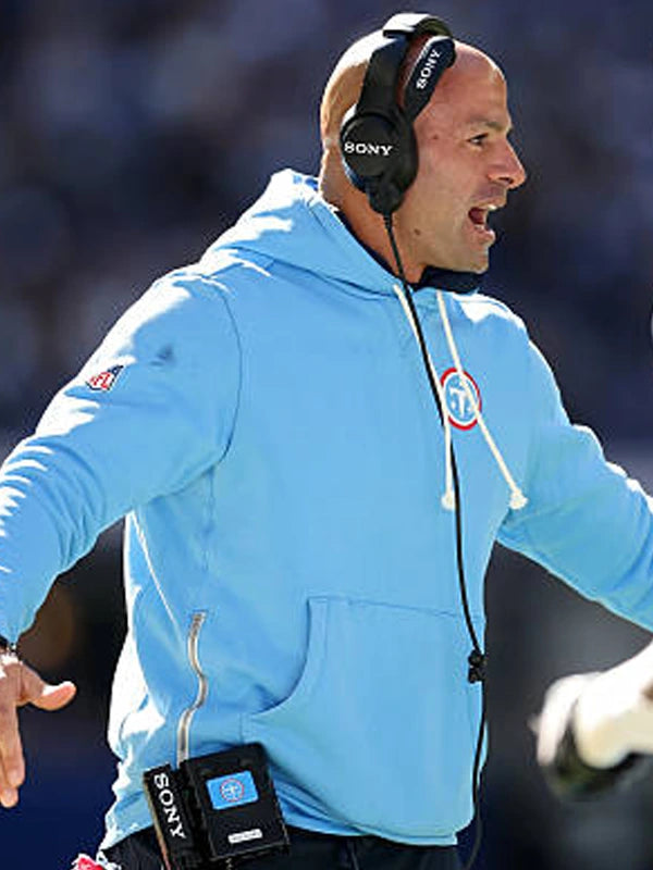 2026 Robert Saleh Tennessee Titans Sideline Hoodie